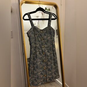 Abercrombie & Fitch Floral Button Dress